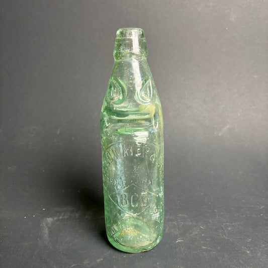 Antique Perth Aerated Water Bottle – BCD Trade Mark – Dug Example