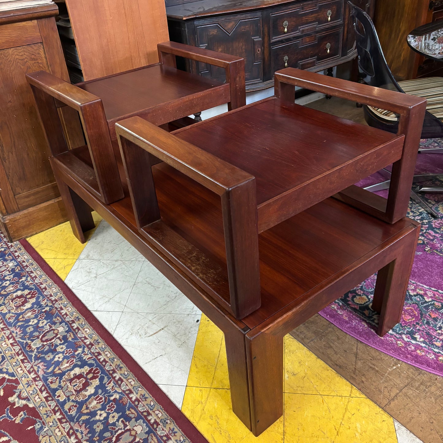Jarrah Coffee Table + Pair of Side Tables (Domus Kalamunda)