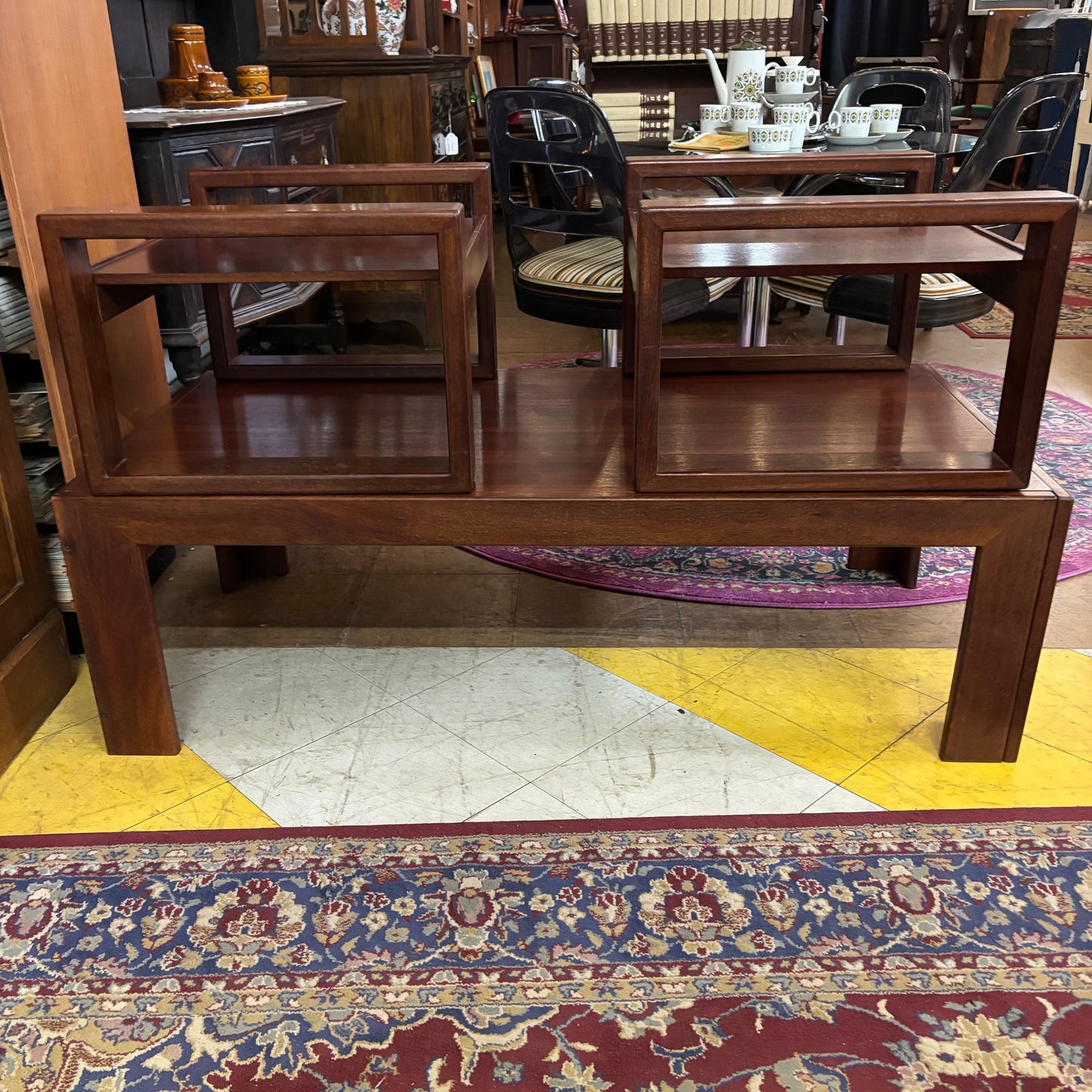 Jarrah Coffee Table + Pair of Side Tables (Domus Kalamunda)