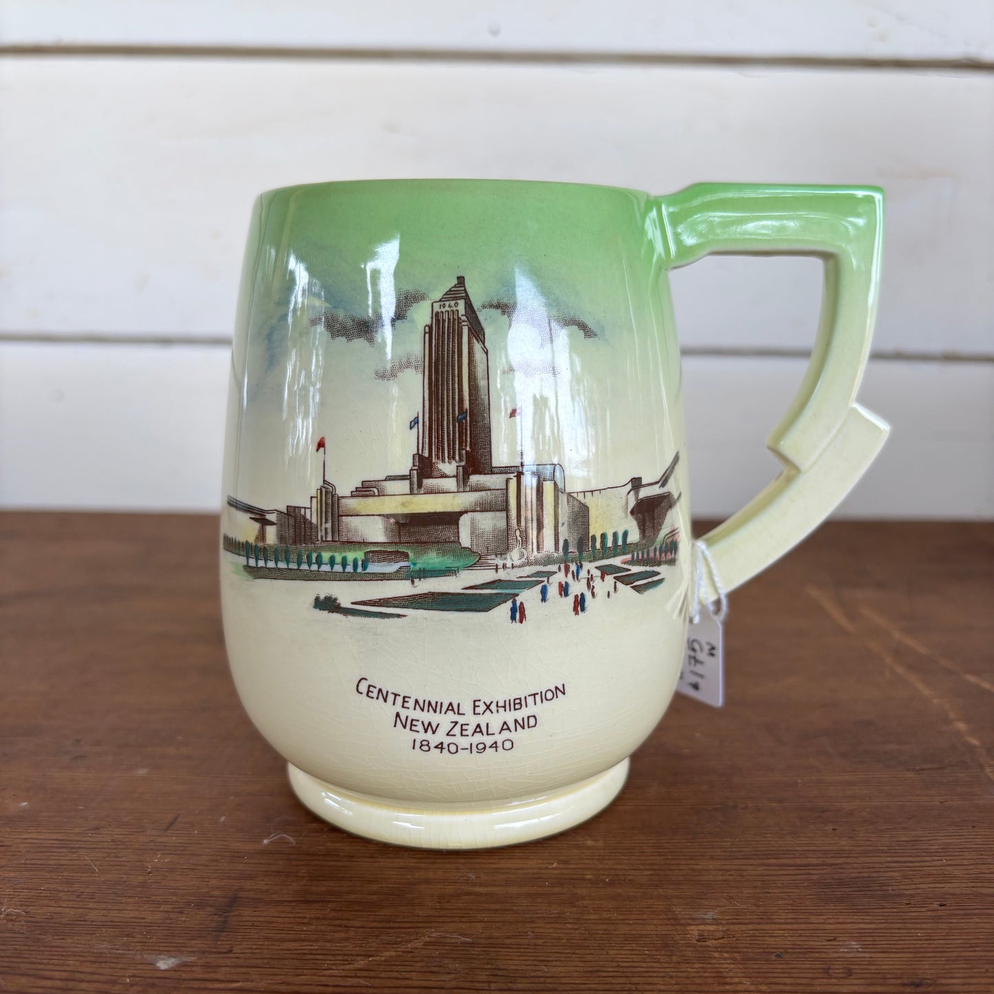 Carlton Ware “Centennial Exhibition New Zealand 1840–1940” Jug