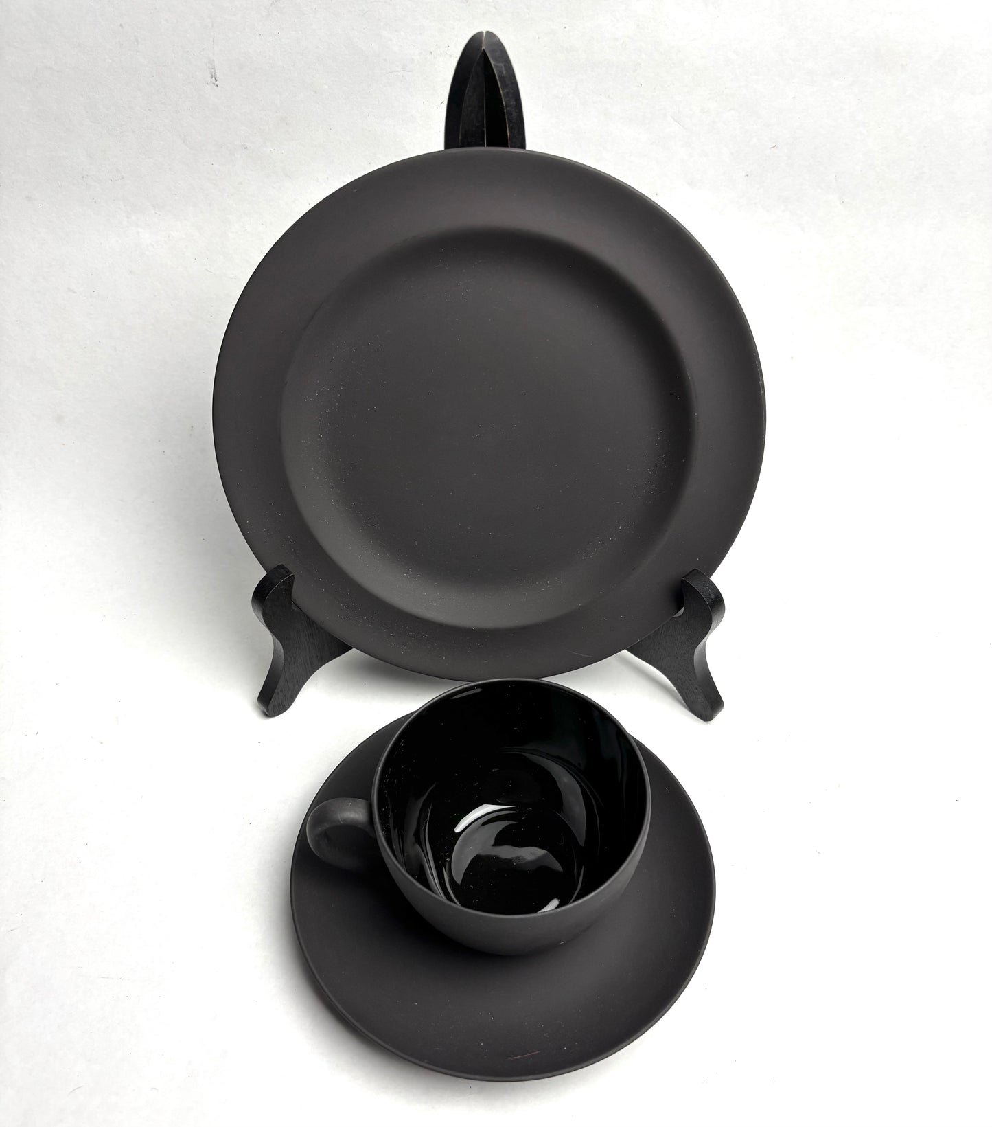 Wedgwood Black Basalt Tea Set (22 pieces)