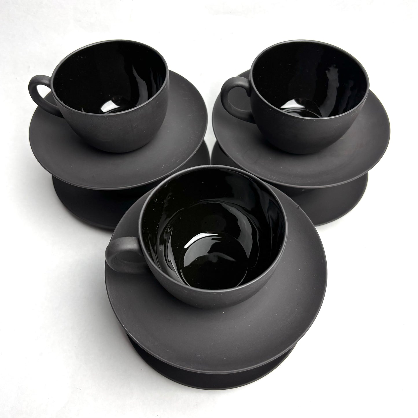 Wedgwood Black Basalt Tea Set (22 pieces)
