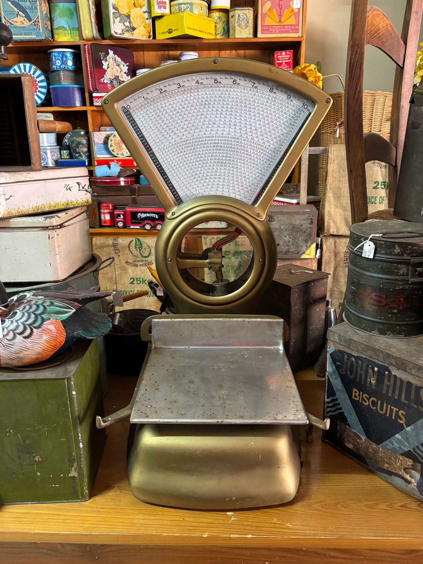 Barnes No.20096 Industrial Grocer’s Computing Scale – c.1920s, Detroit USA