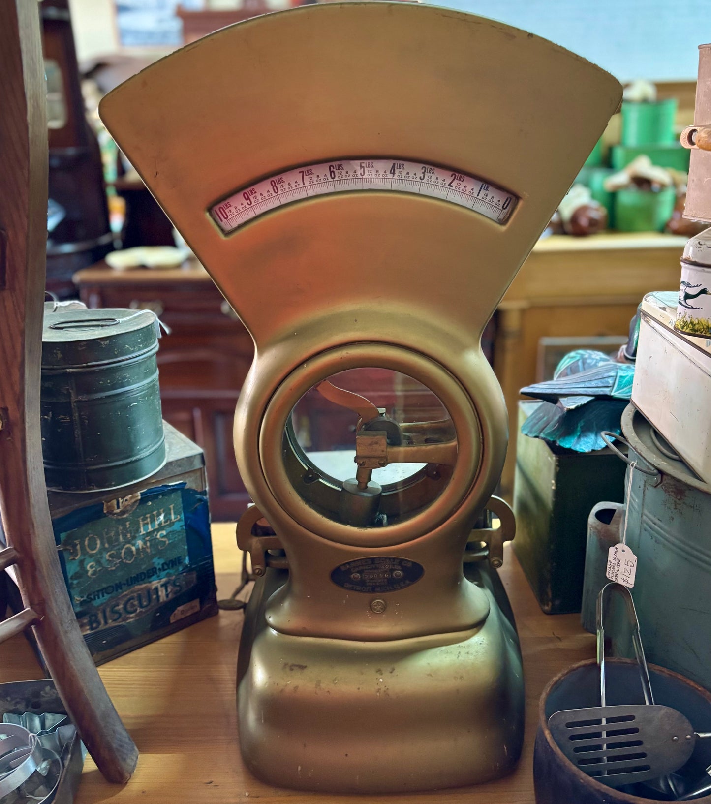 Barnes No.20096 Industrial Grocer’s Computing Scale – c.1920s, Detroit USA