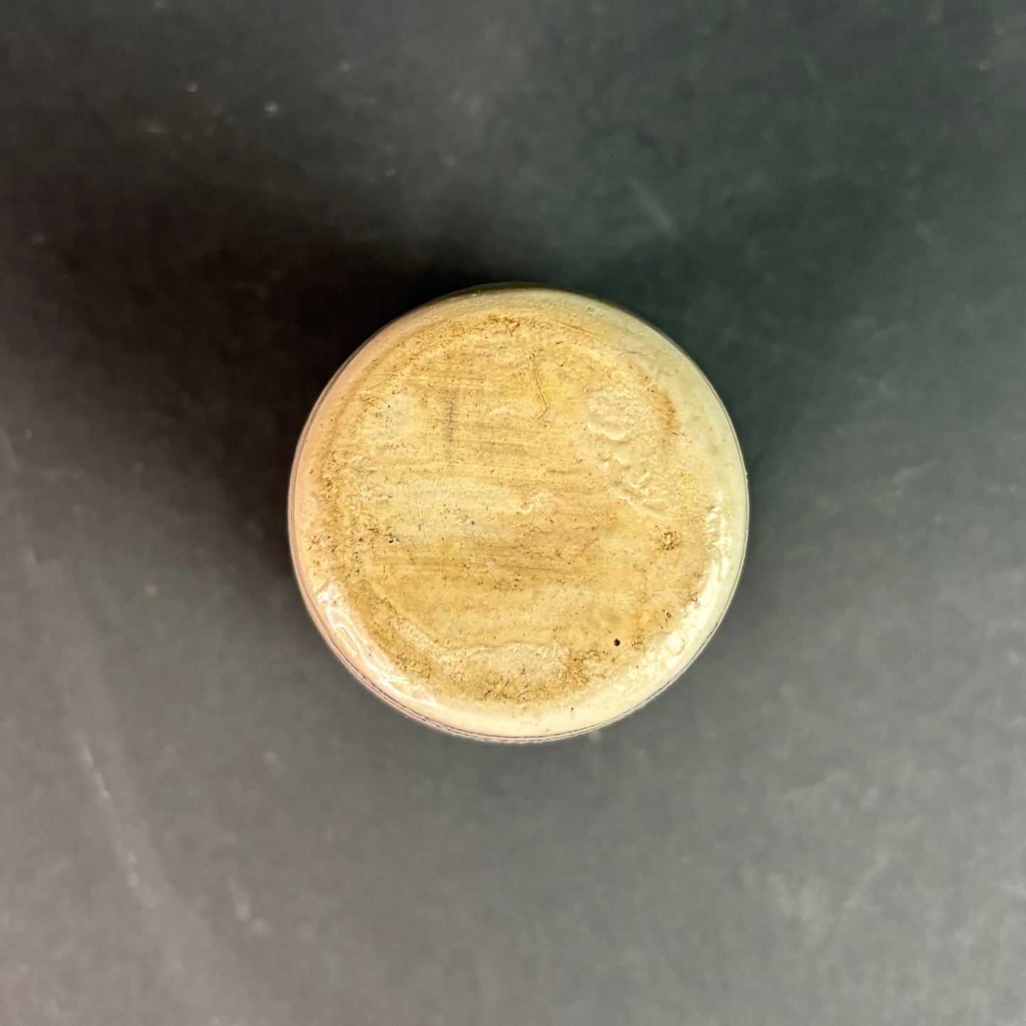 Antique Scottish Stoneware Cream Pot “Pure Fresh Cream” Wigtownshire Creamery Stranraer c.1900