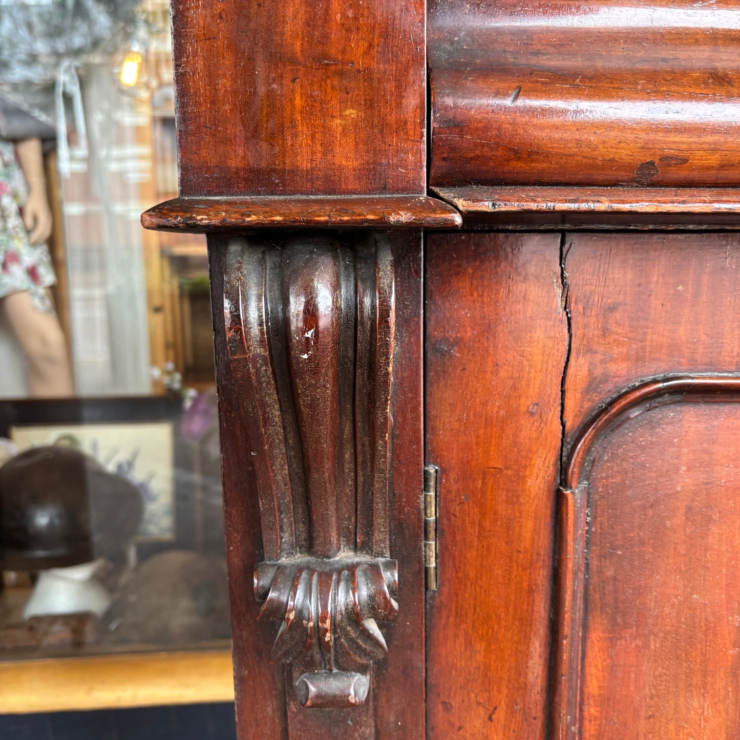 Victorian Mahogany Chiffonier, c.1870