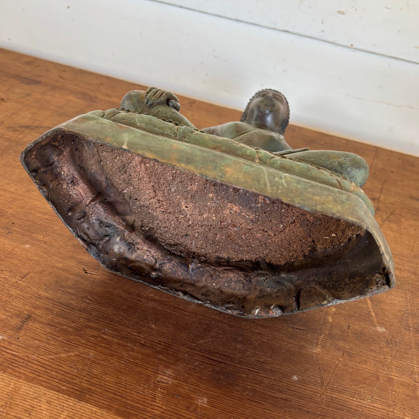 Early 20th-Century Thai Bronze Buddha – Sukhothai Style (29 cm)