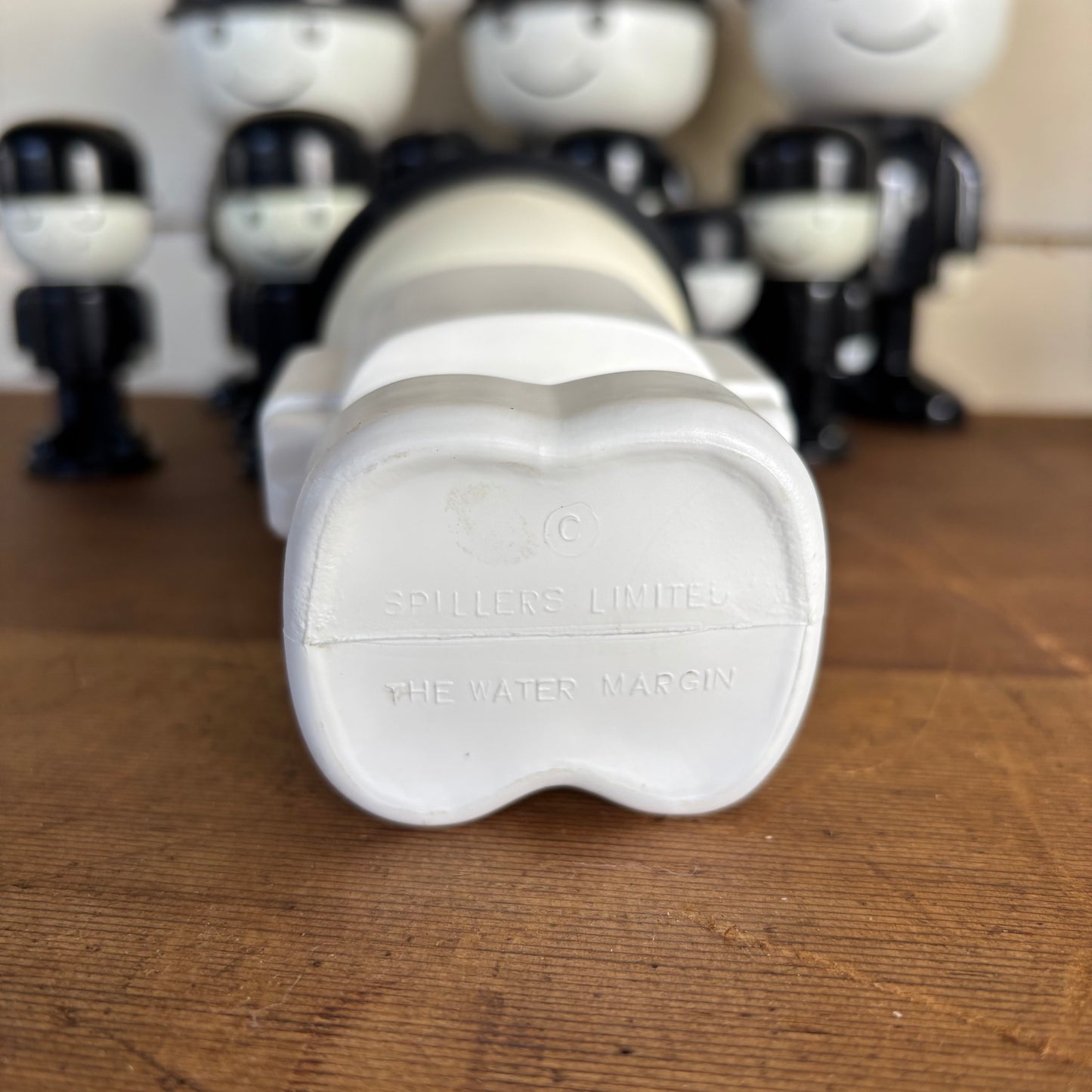 1960s Spillers “Bowler Hat Men” – Lot of 13 Promotional Figures (9 Original + 2 Replica + 2 S&P)