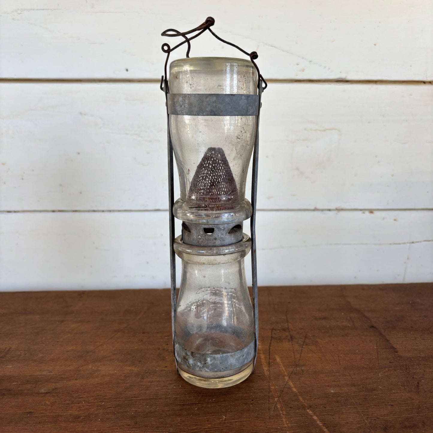 Pair of Early Depression-Era Carbide Lamps — c.1930s