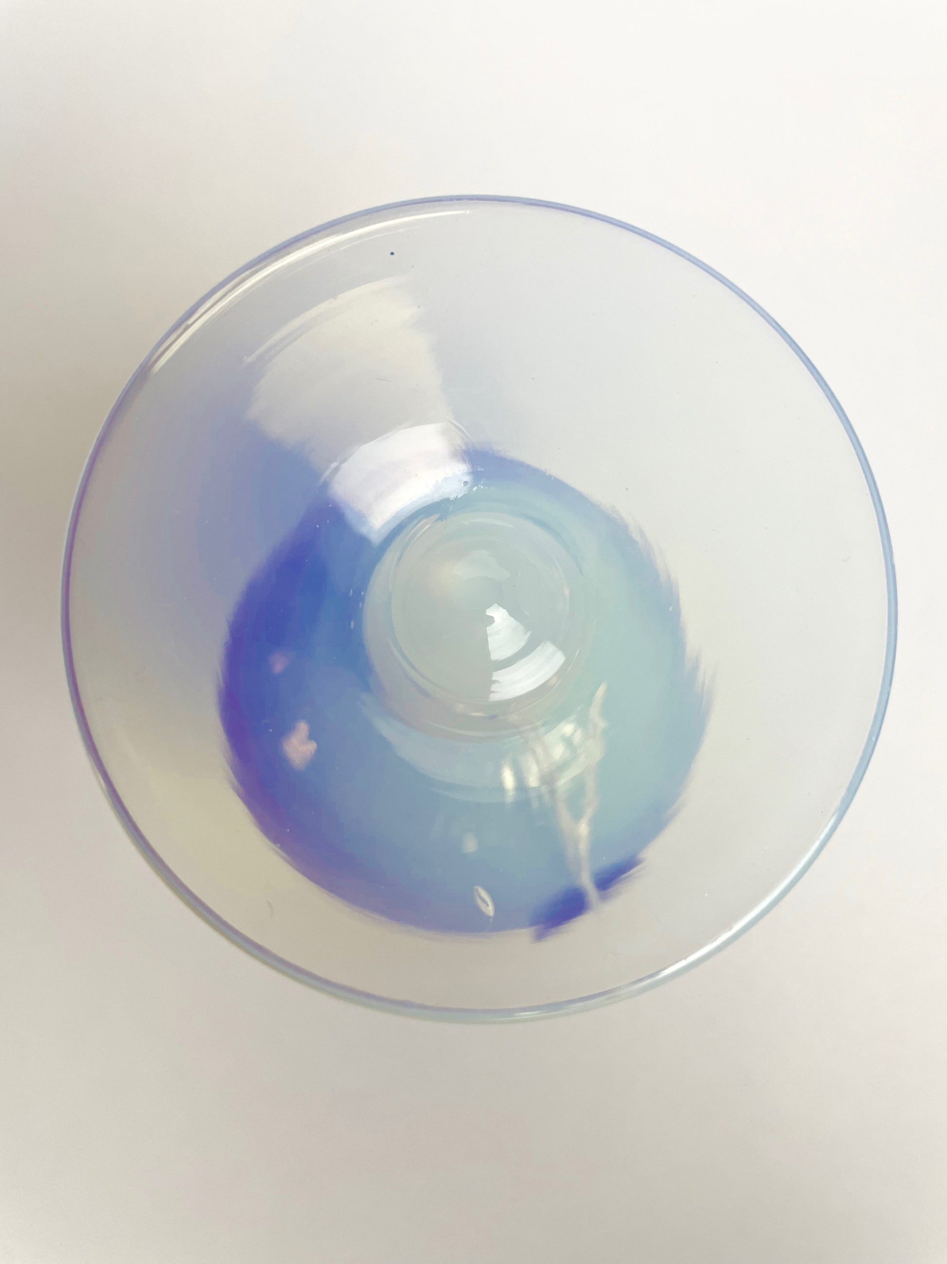 Antique French Opaline Glass Vase