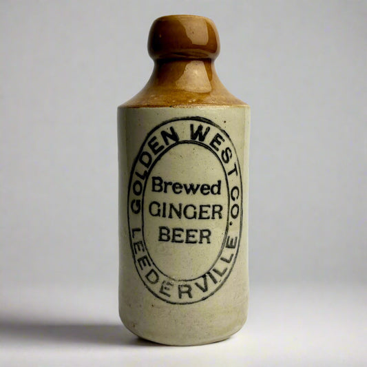 Antique Ginger Beer Bottle – Golden West Co., Leederville (WA)