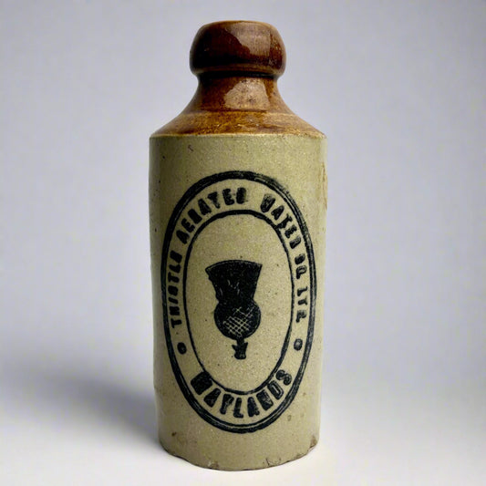 Antique Ginger Beer Bottle – Thistle Aerated Water Co., Maylands (WA)