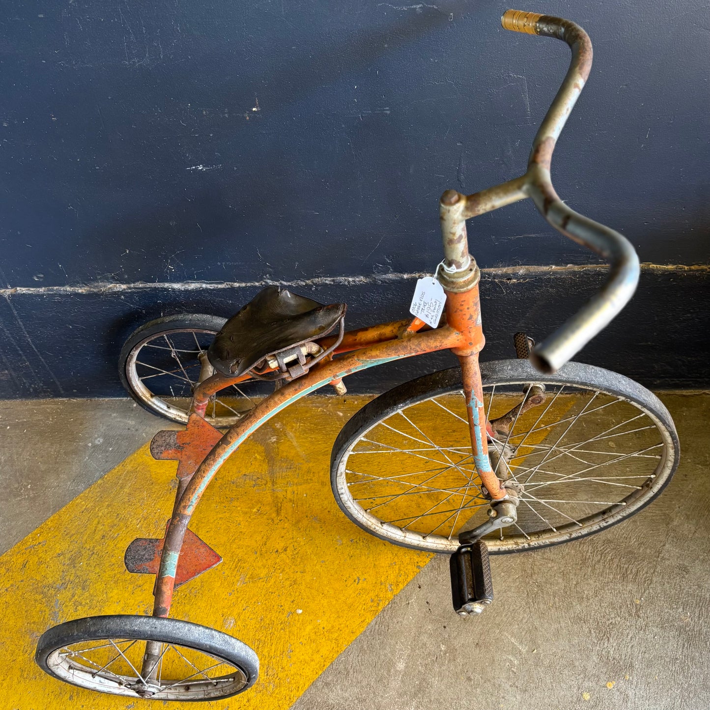 Vintage Child’s Tricycle – Mid-20th Century Industrial Steel
