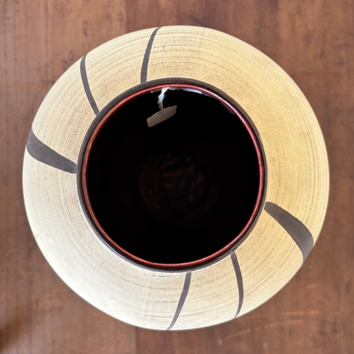 Mid-Century German Studio Pottery Vase – Abstract Modernist Design (c. 1960s)