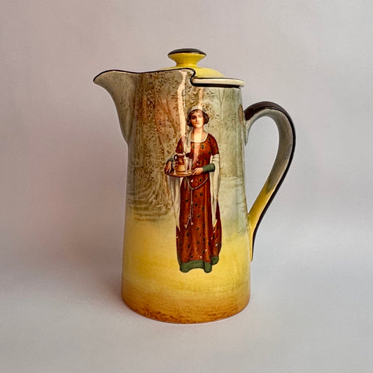Royal Doulton Shakespeare Series Jug with Lid – Ann Page – England