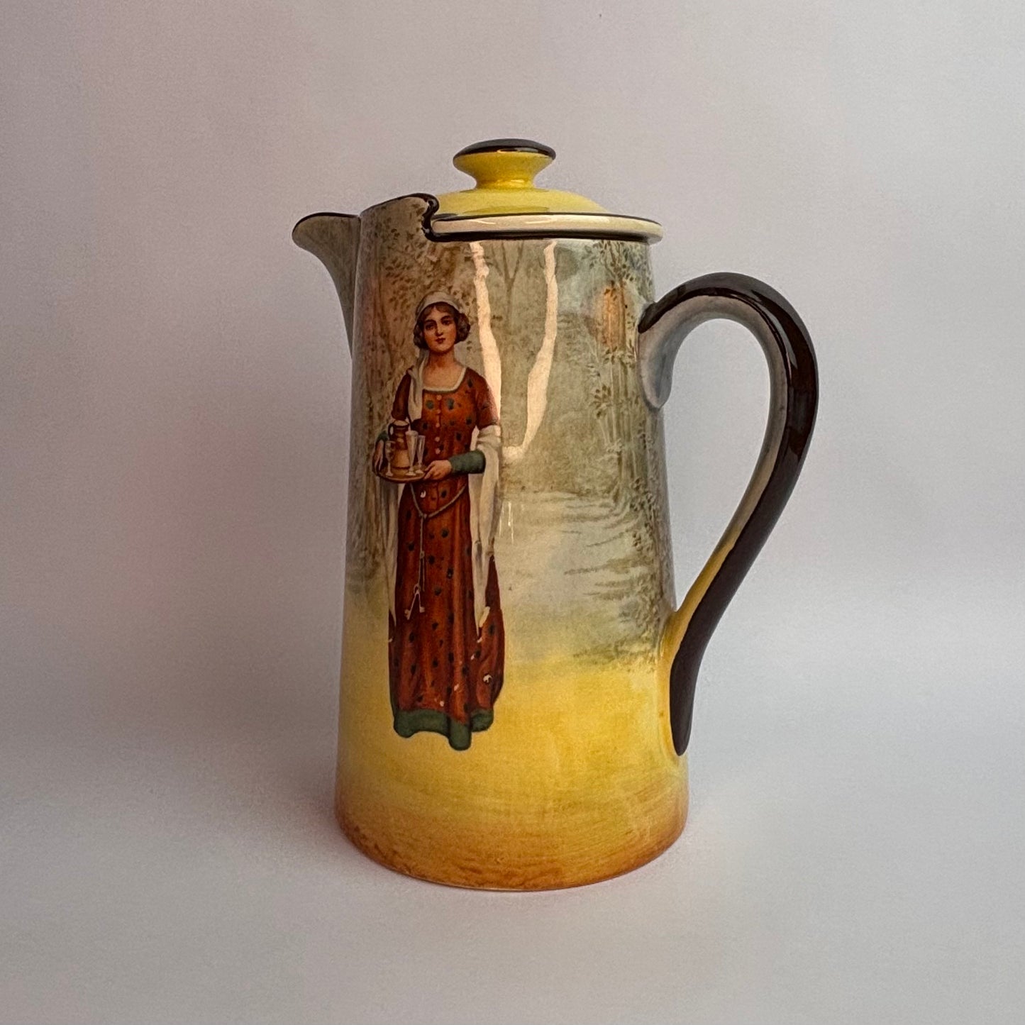 Royal Doulton Shakespeare Series Jug with Lid – Ann Page – England