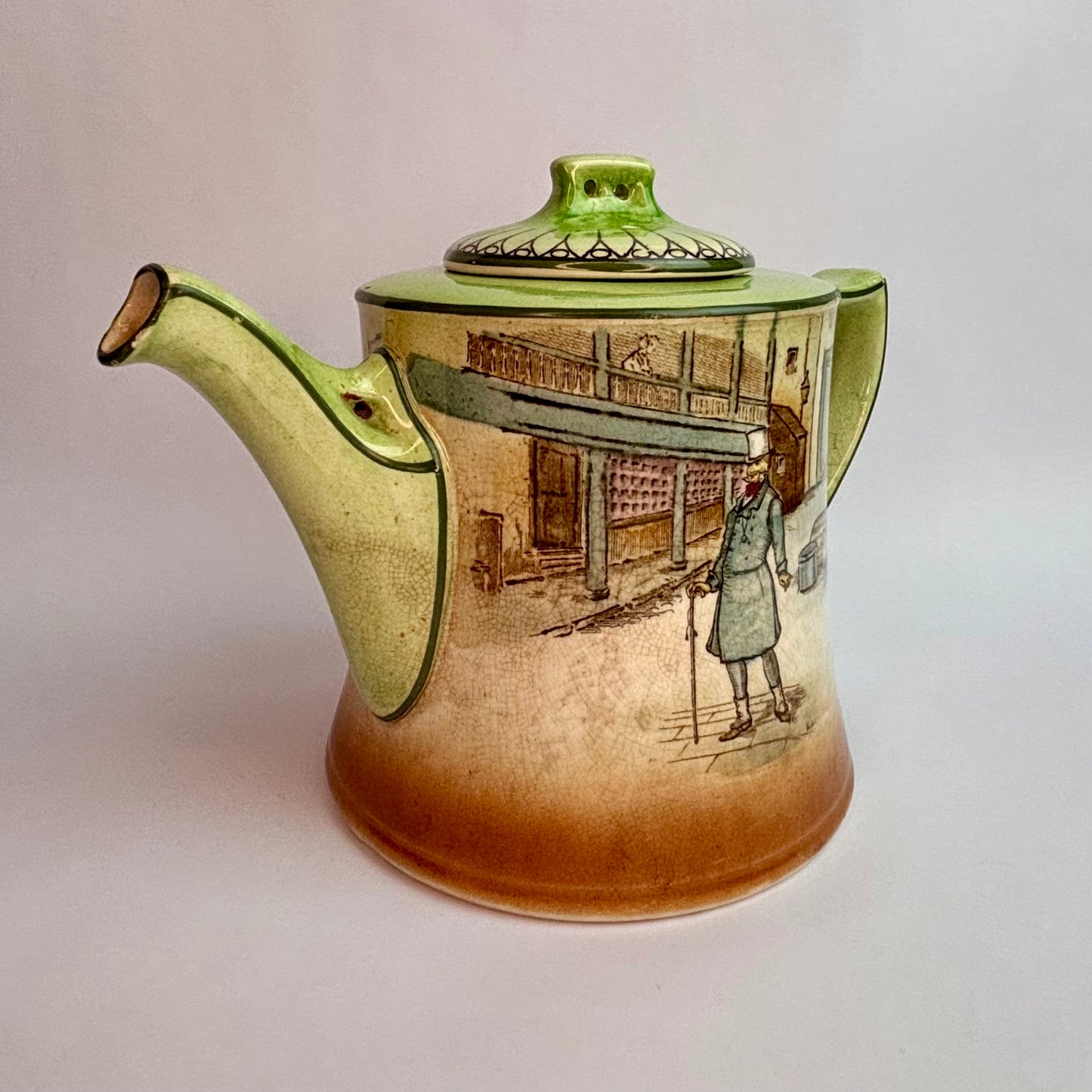 Royal Doulton Dickensware Teapot – Mr Micawber – England