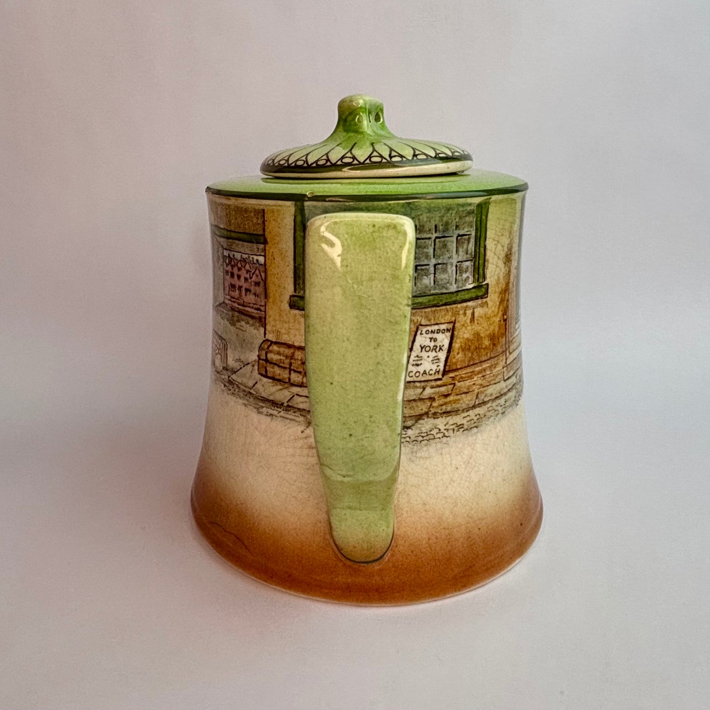 Royal Doulton Dickensware Teapot – Mr Micawber – England