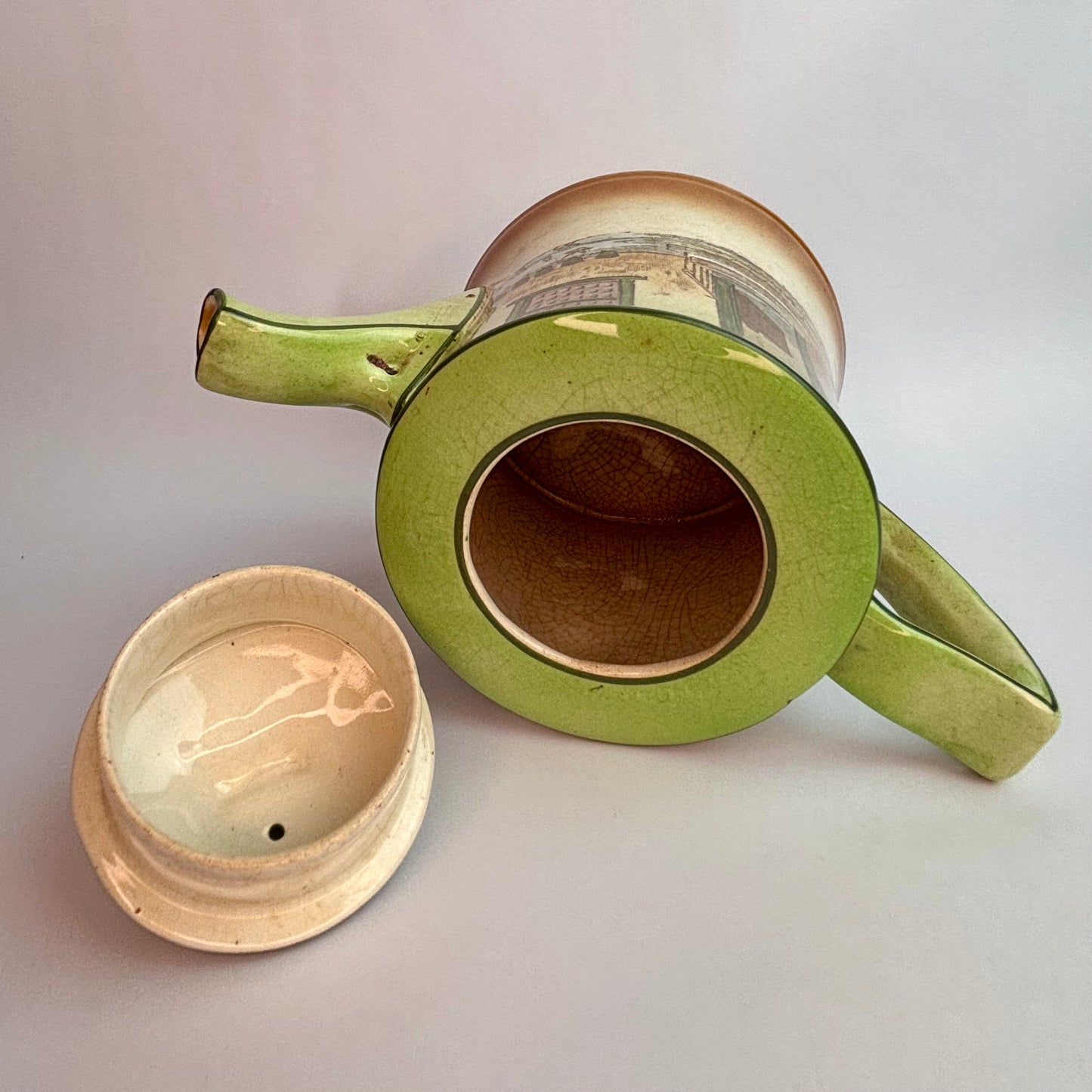 Royal Doulton Dickensware Teapot – Mr Micawber – England