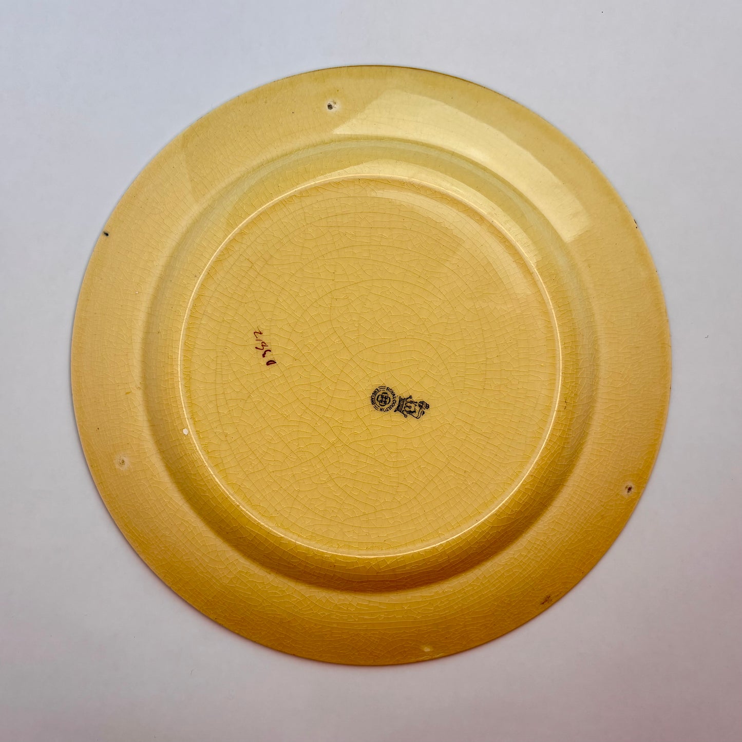 Royal Doulton Pastoral Seriesware Plate – Mother & Child Scene Large 27 cm Display Plate, c.1930