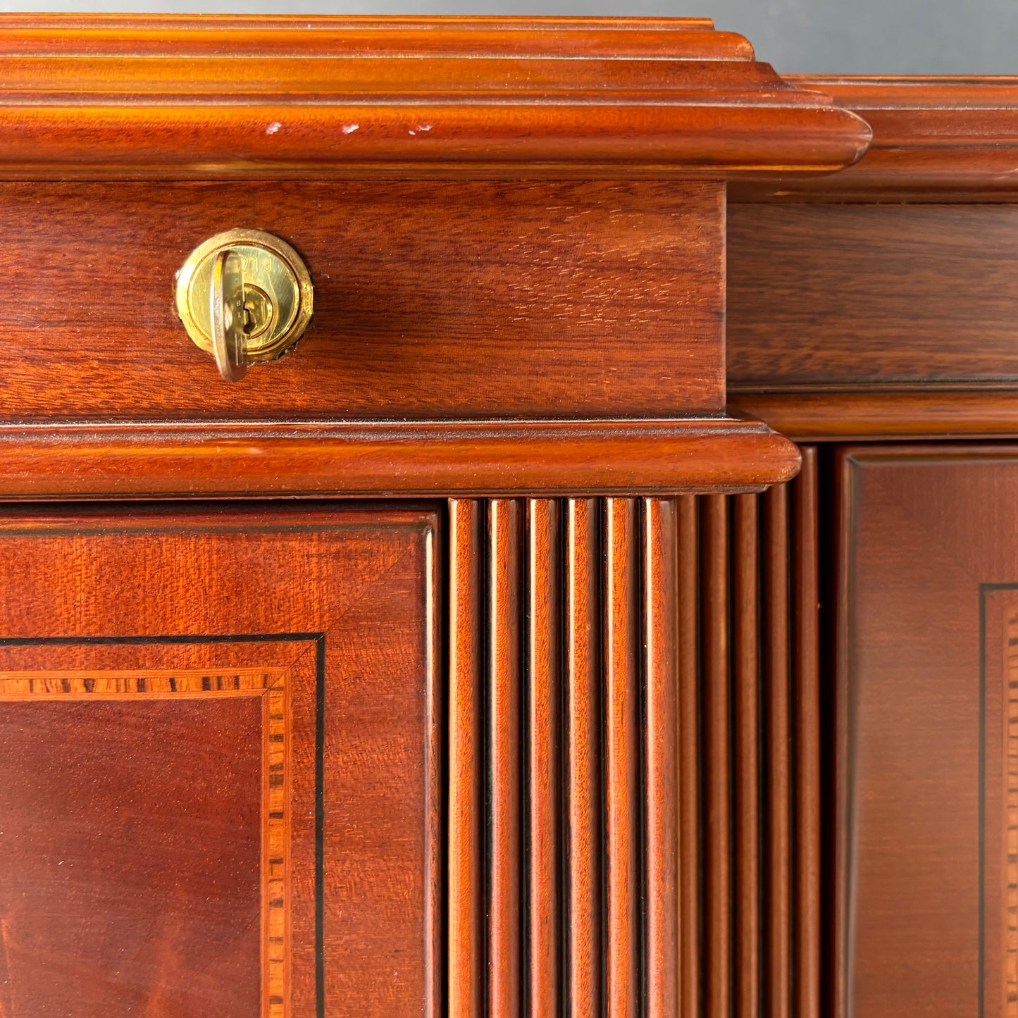 Contemporary Inlaid Sideboard – Large & Substantial