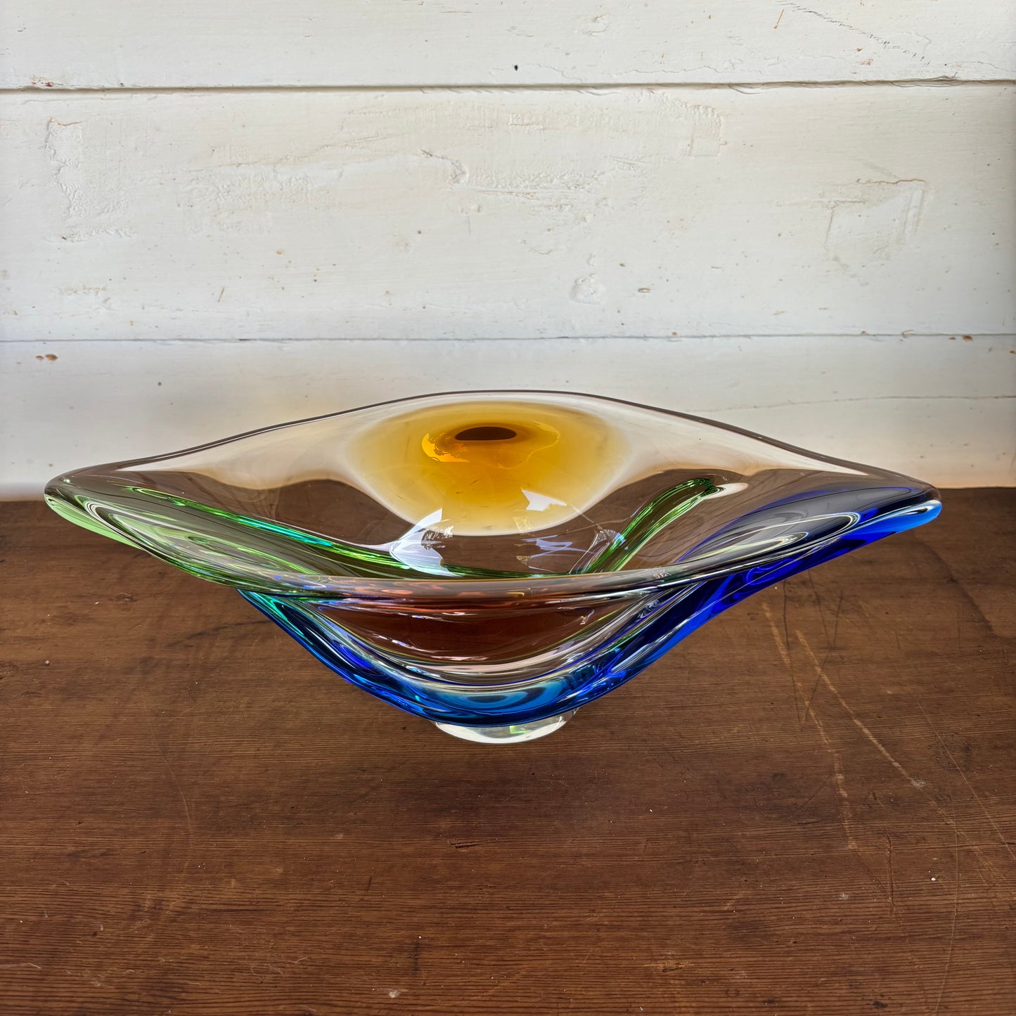 Luxury Art Glass Bowl – Rhapsody by František Zemek