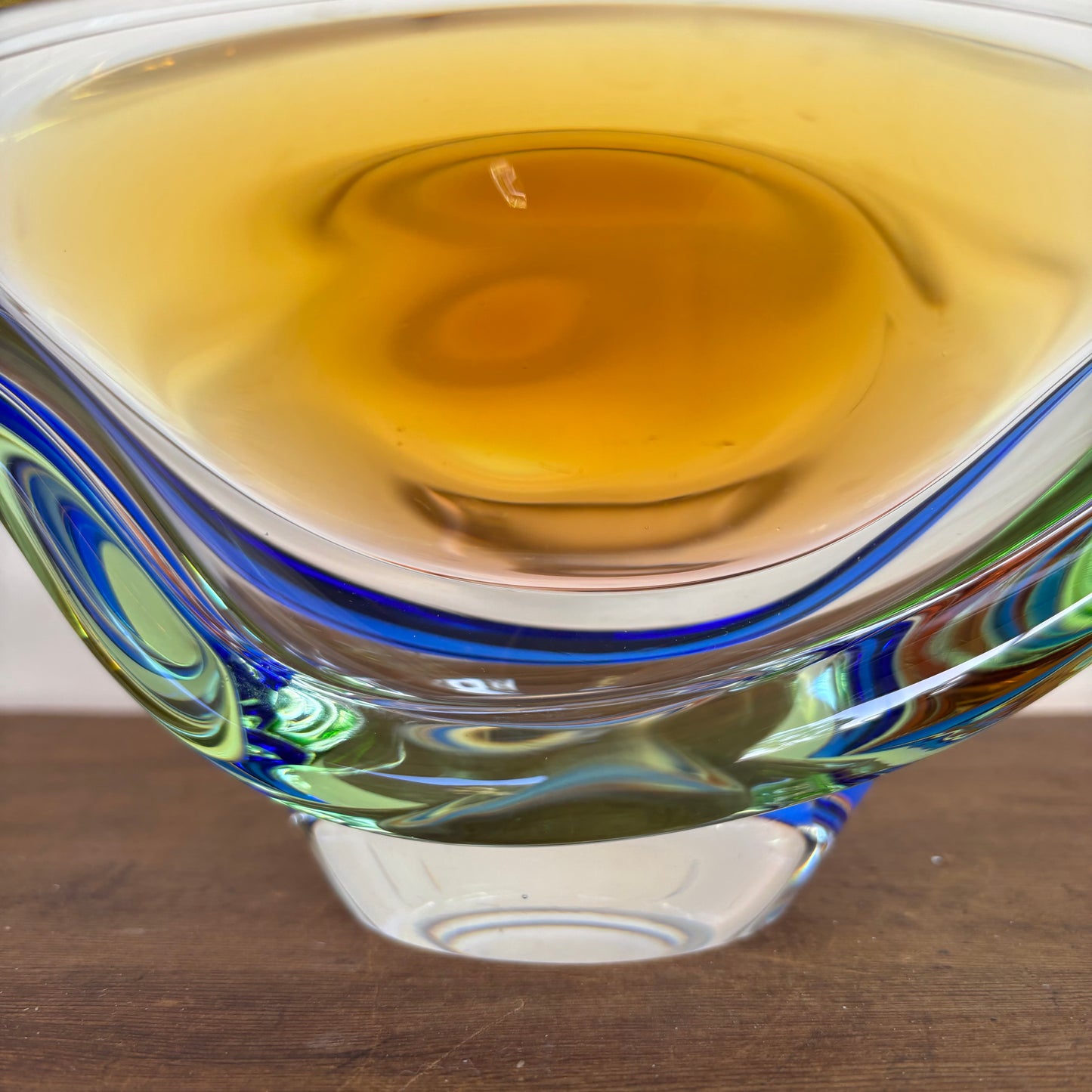 Luxury Art Glass Bowl – Rhapsody by František Zemek