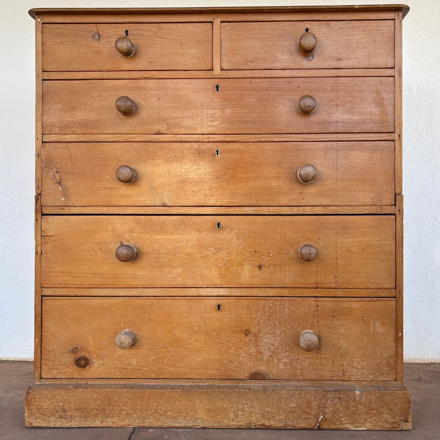 Australian Colonial Two-Part Chest of Drawers c1850-1880