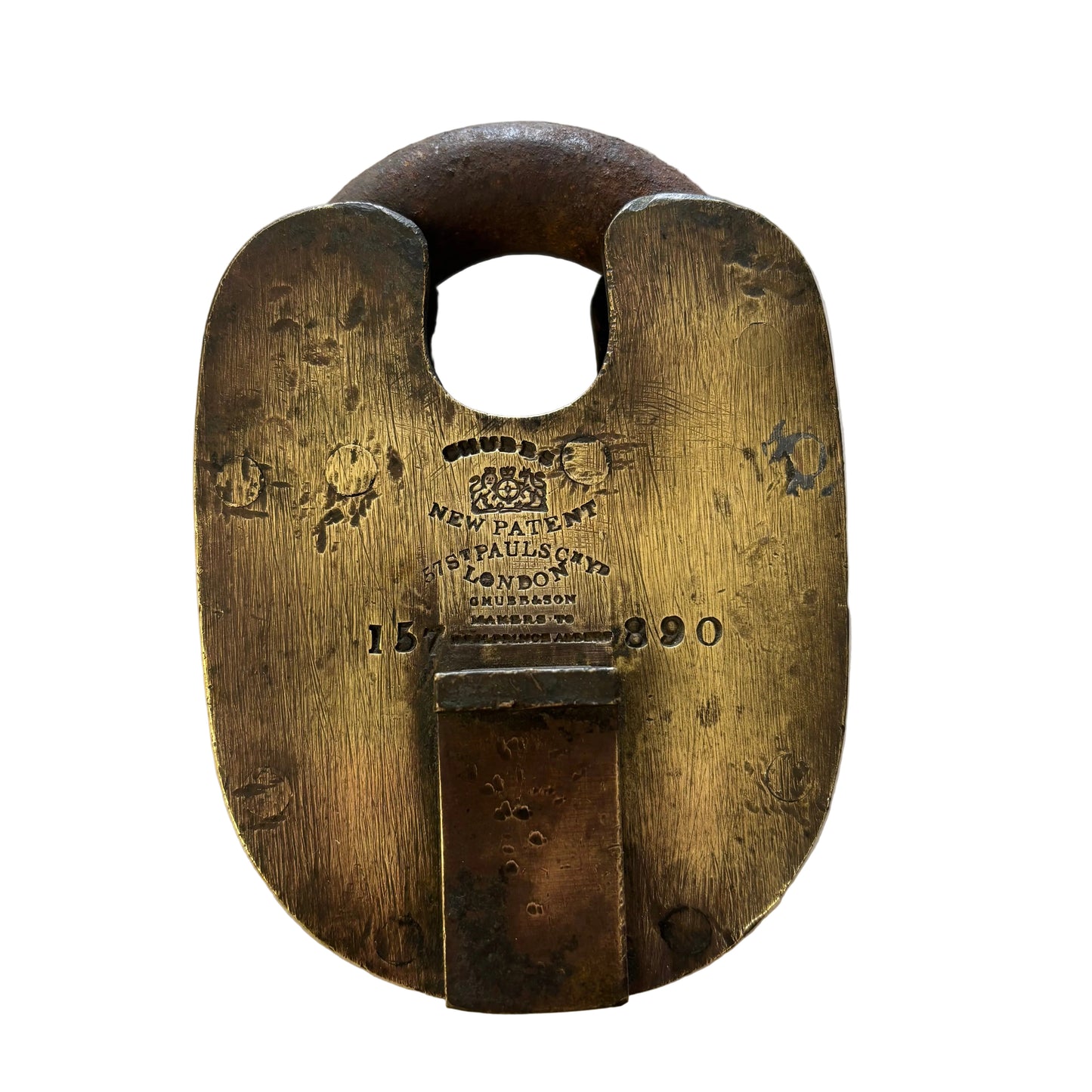 Chubb & Son Patent Padlock (c.1880)