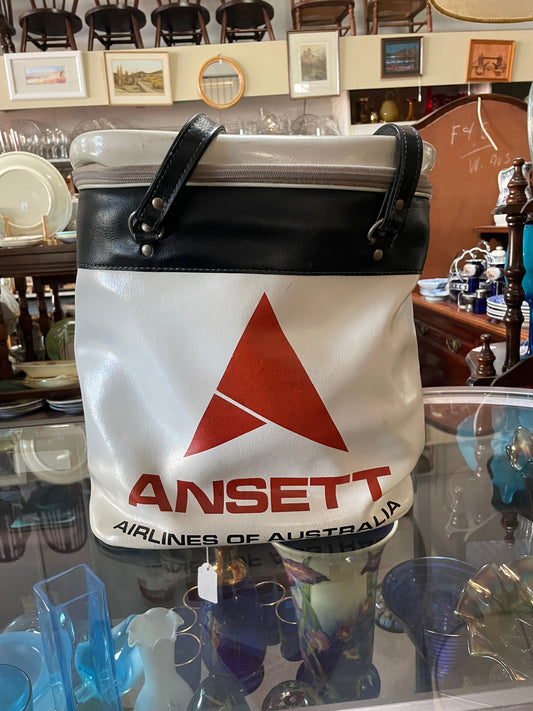 Large retro Ansett cooler bag