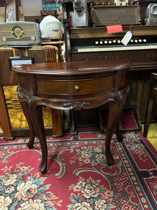 Repro Hallway bow front table