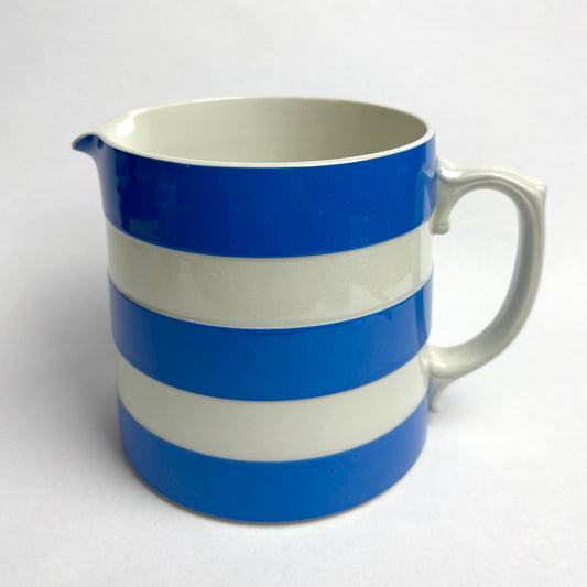 TG Green Electric Blue Cornishware Large Jug