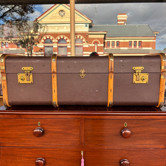 Vintage Cheney Cabin Trunk / Motor Trunk