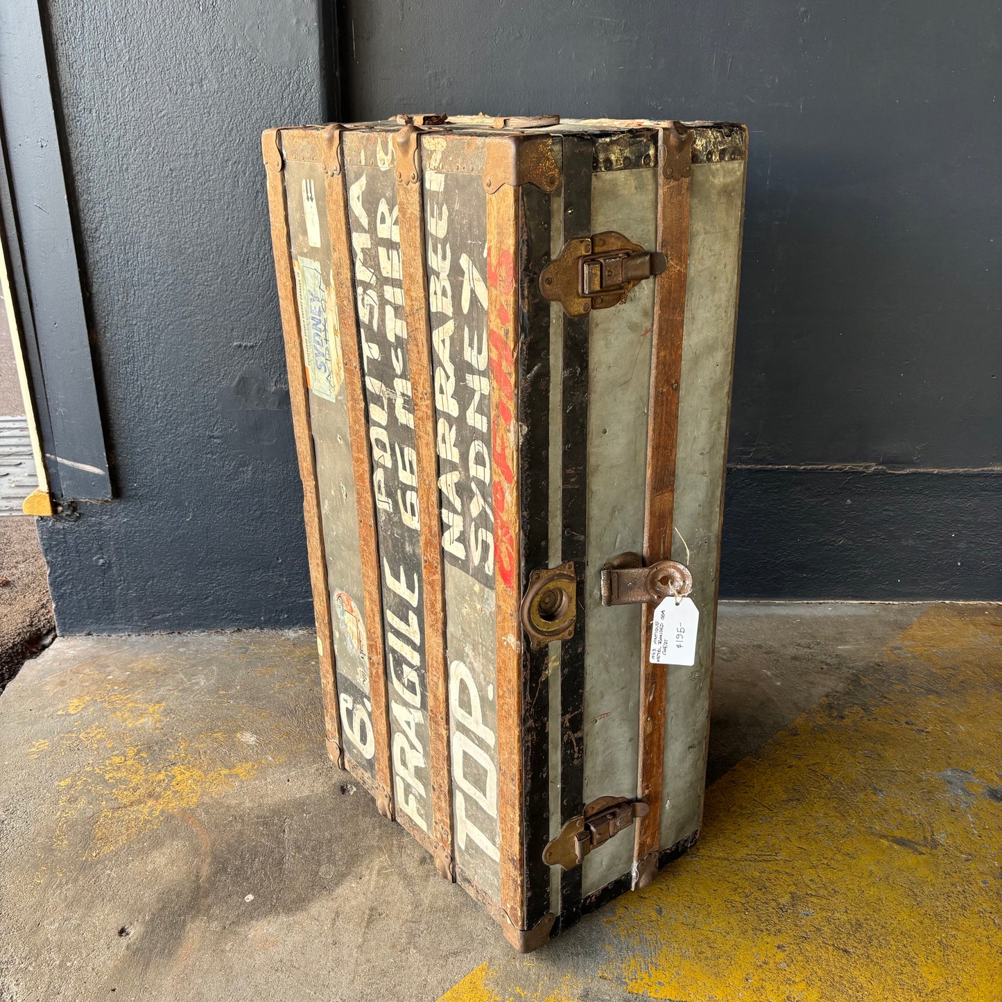 Dutch Immigrant Travel Trunk – Netherlands to Sydney