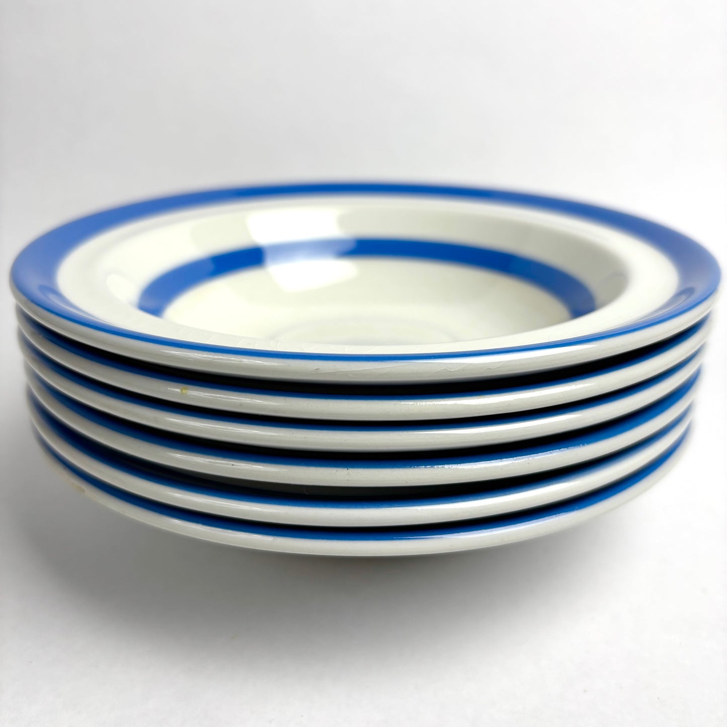 TG Green Electric Blue Cornishware Cereal Bowl