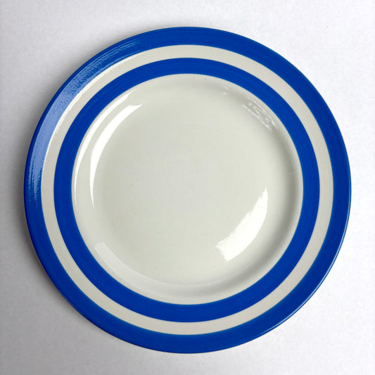 TG Green Electric Blue Cornishware Breakfast Plate