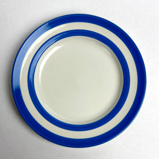 TG Green Electric Blue Cornishware Side Plate