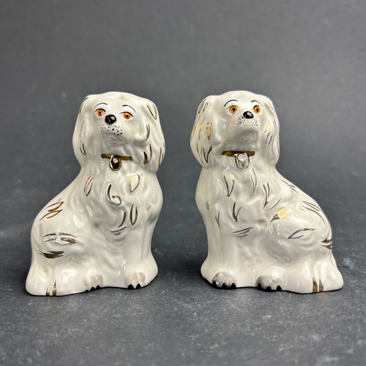 Pair of Miniature Beswick Spaniel Dogs