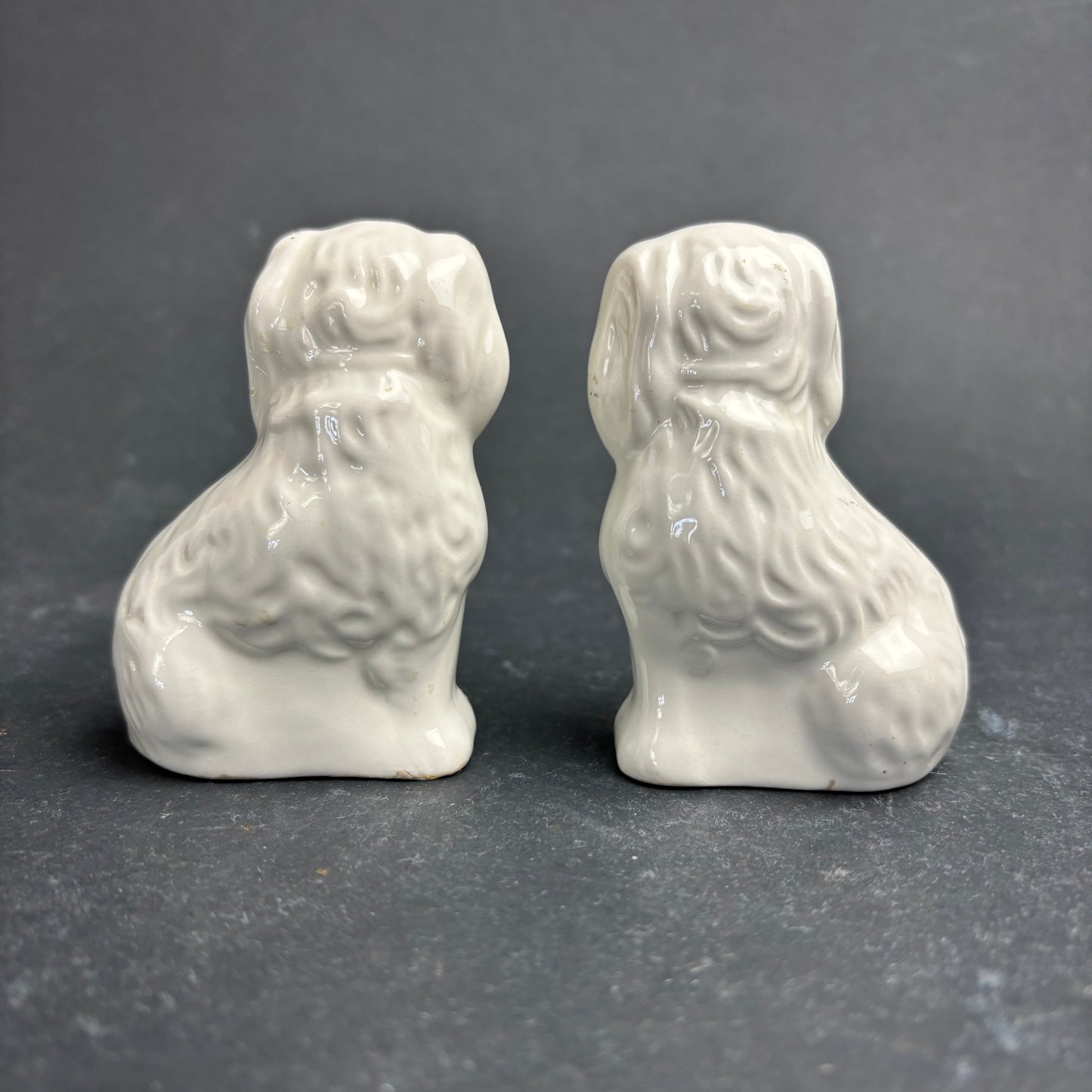 Pair of Miniature Beswick Spaniel Dogs