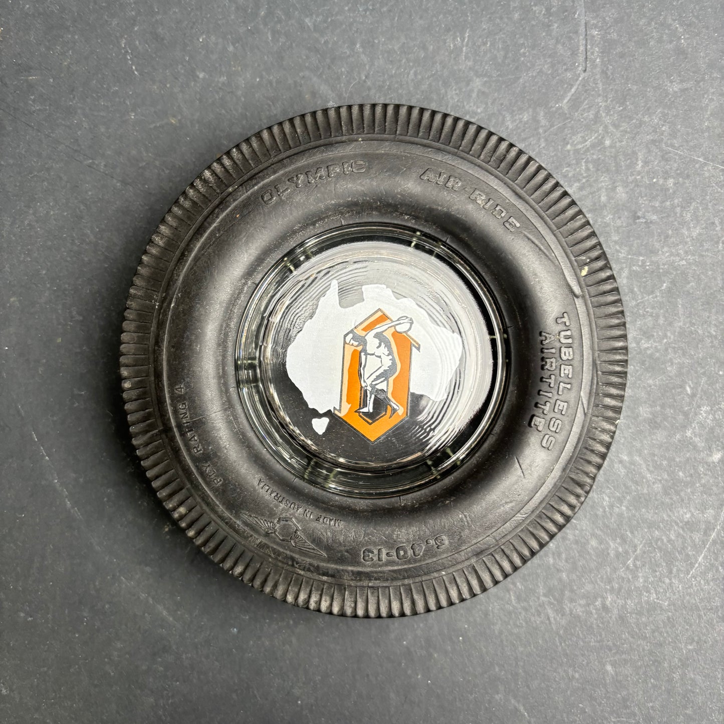 Olympic Air-Ride Tyre Ashtray