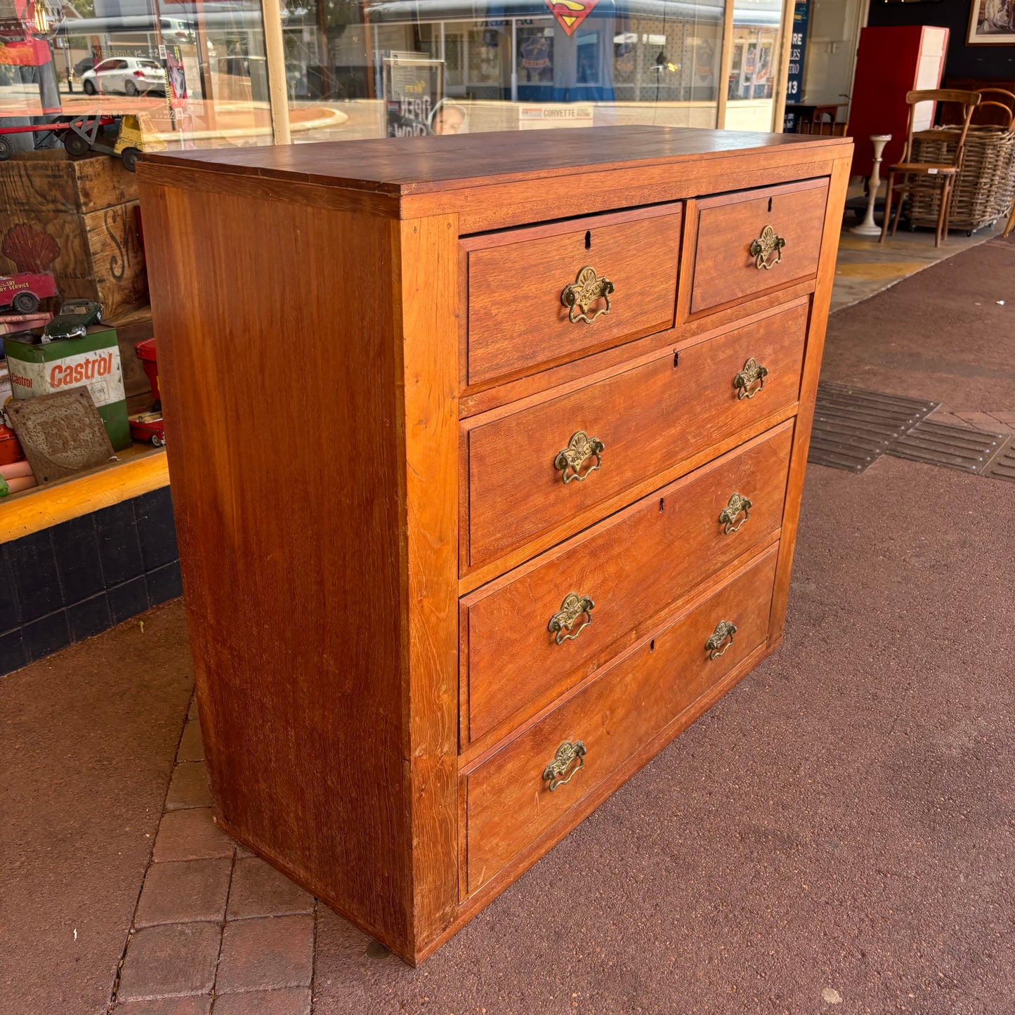 Solid Timber Chest of Drawers