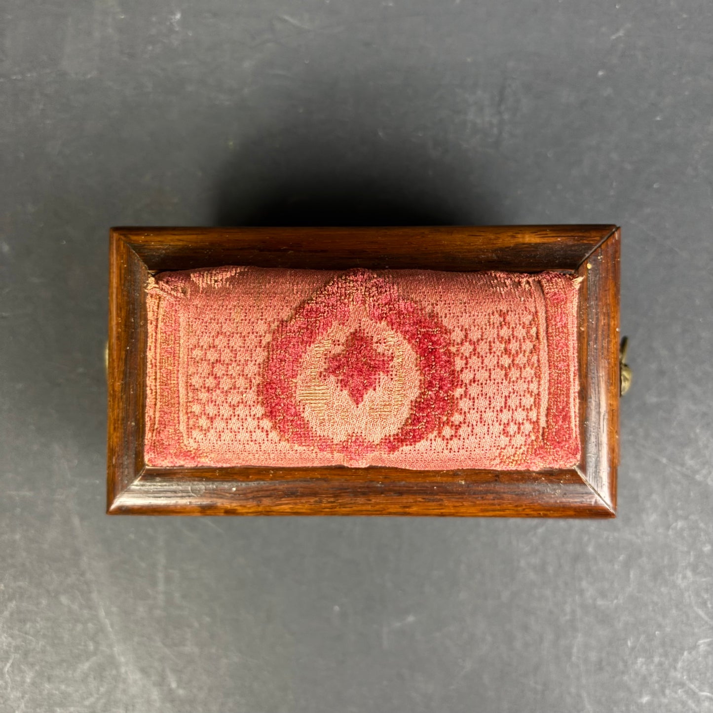 Victorian Sewing Cushion / Pin Cushion with Drawer