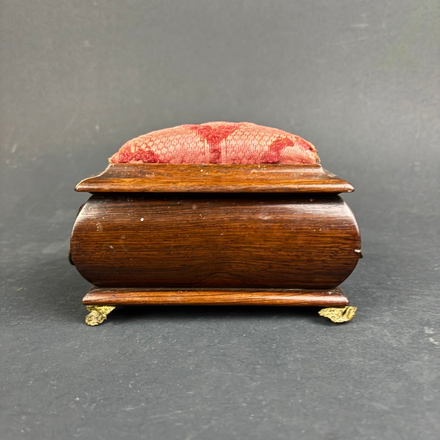 Victorian Sewing Cushion / Pin Cushion with Drawer