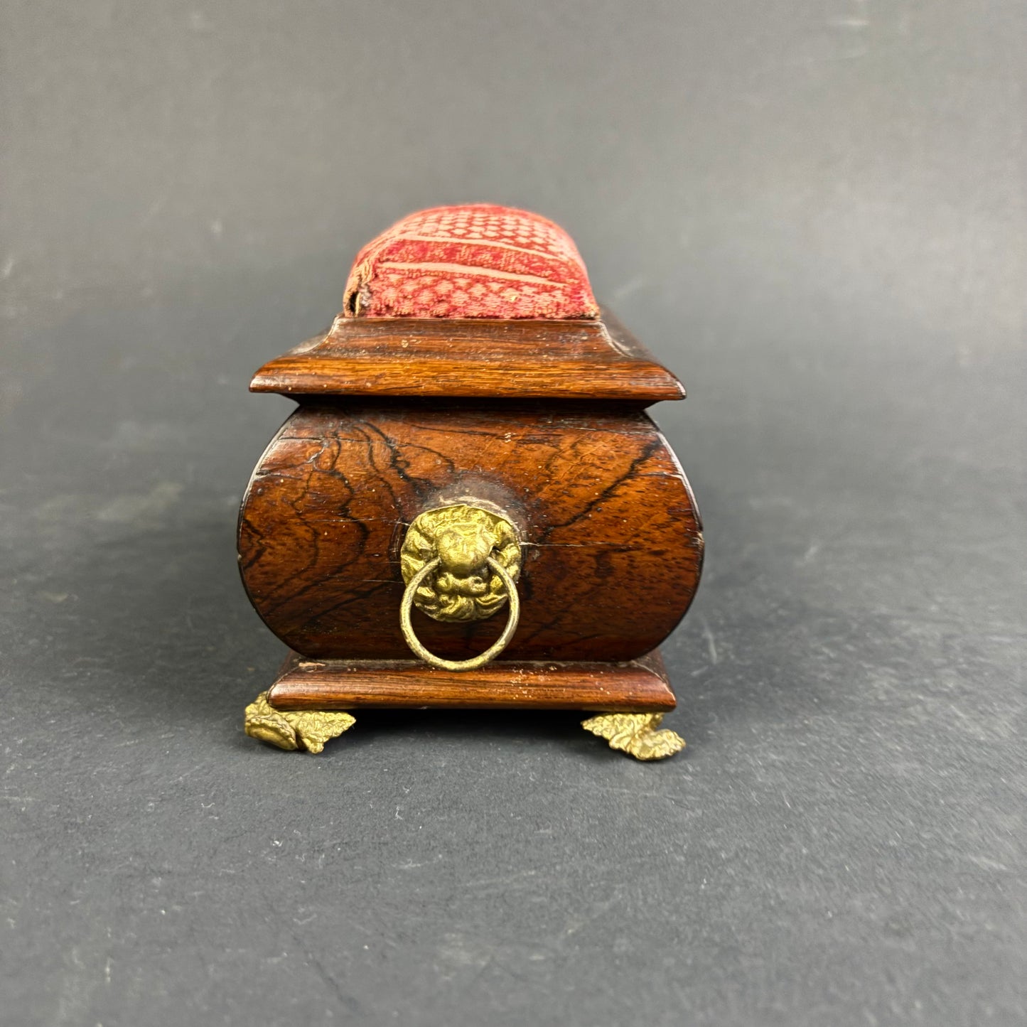 Victorian Sewing Cushion / Pin Cushion with Drawer