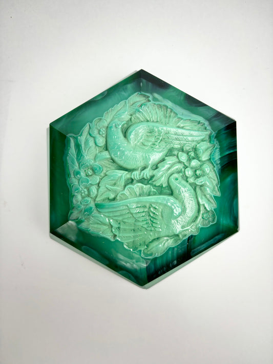Art Deco Malachite Dressing Table Set