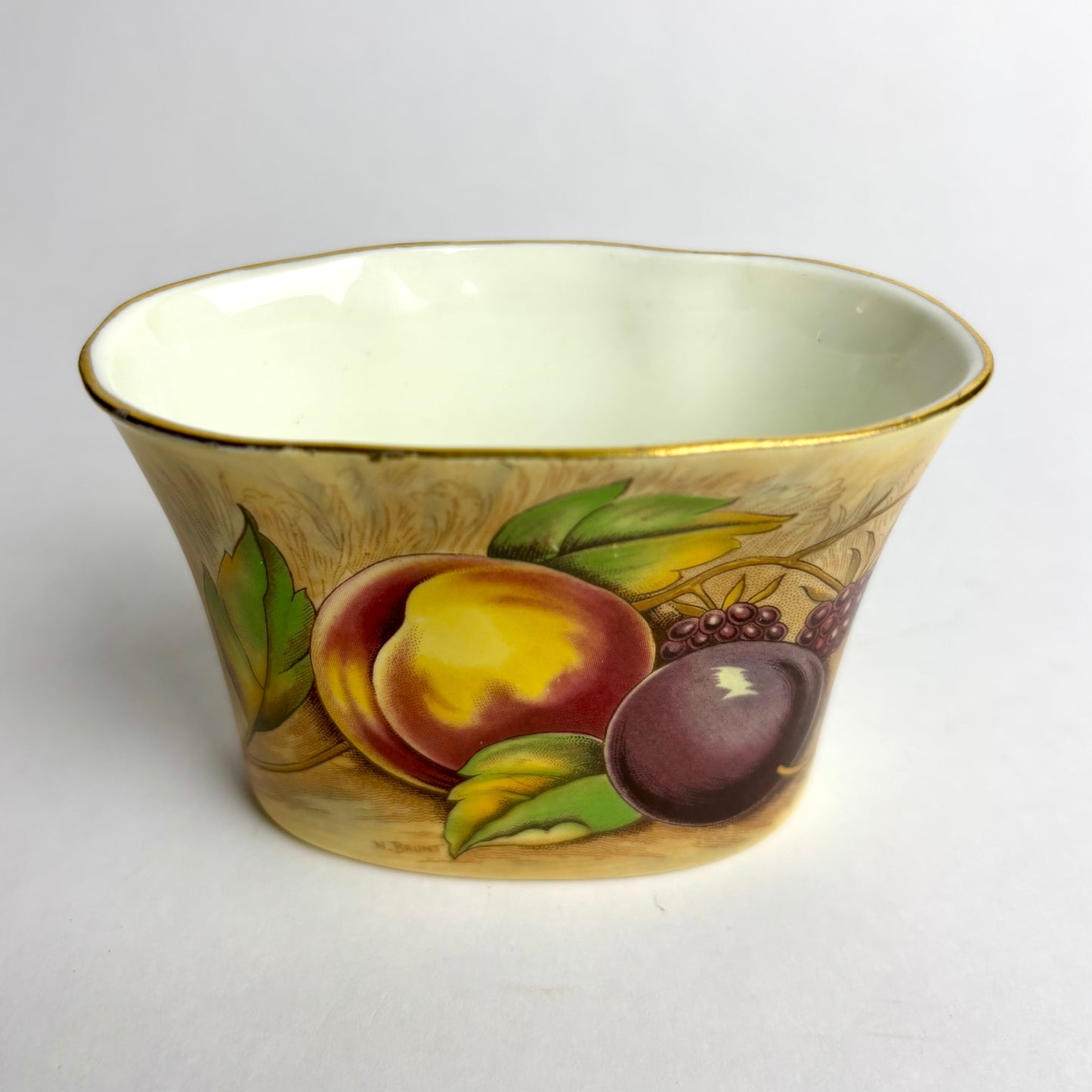 Aynsley Orchard Ware Bowl — Fruit Pattern