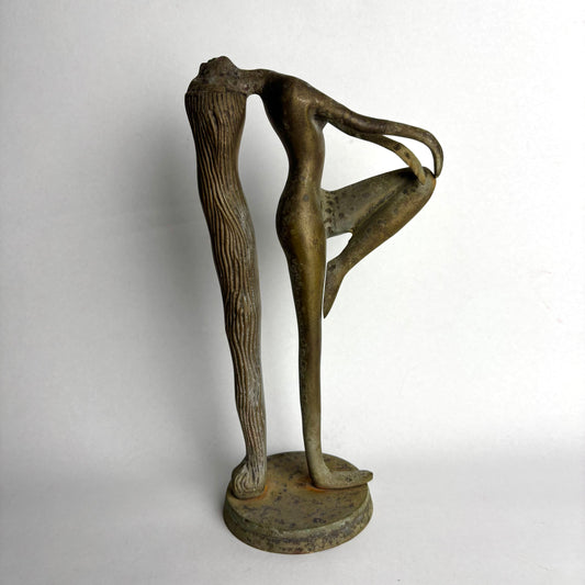 Sultry Awakening sculpture by Klara Sever