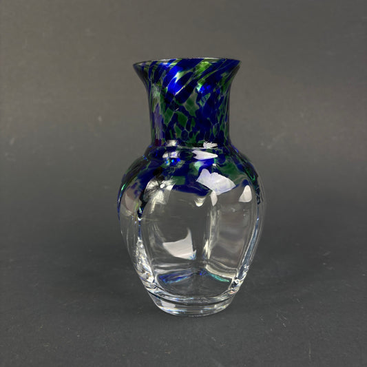 Vintage SEA Glasbruk Art Glass Vase – Björn Ramel, Sweden
