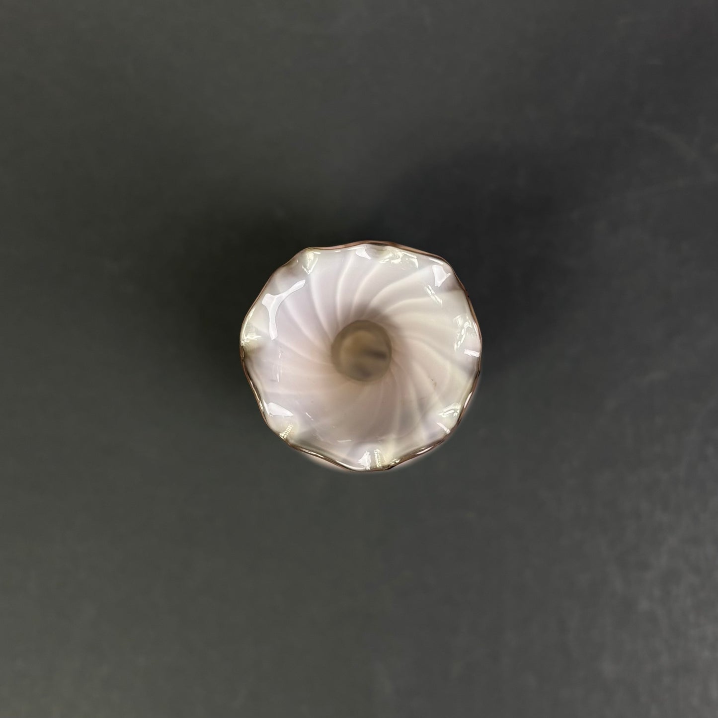 Vintage Murano Style Swirl Art Glass Bud Vase