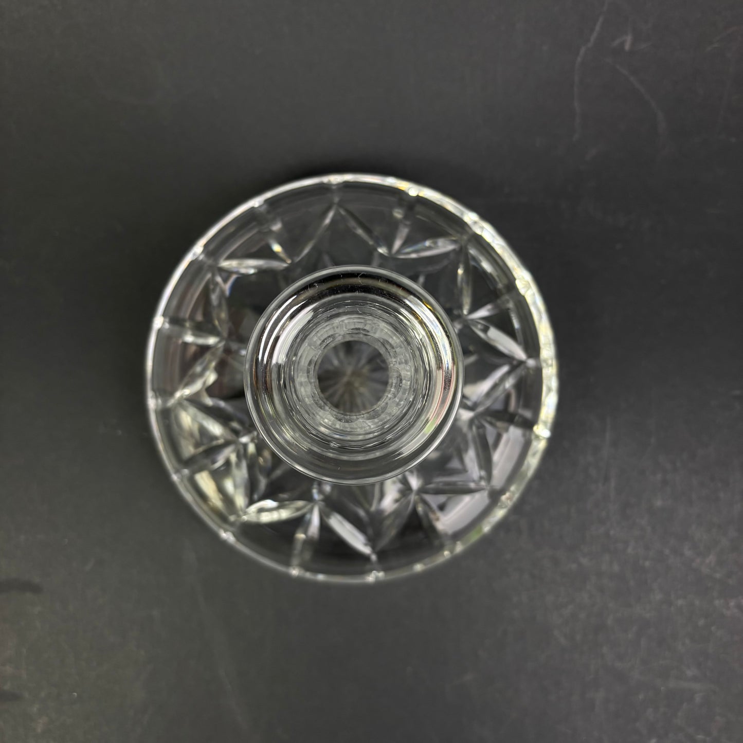Atlantis Portuguese Cut Crystal Decanter with Stopper